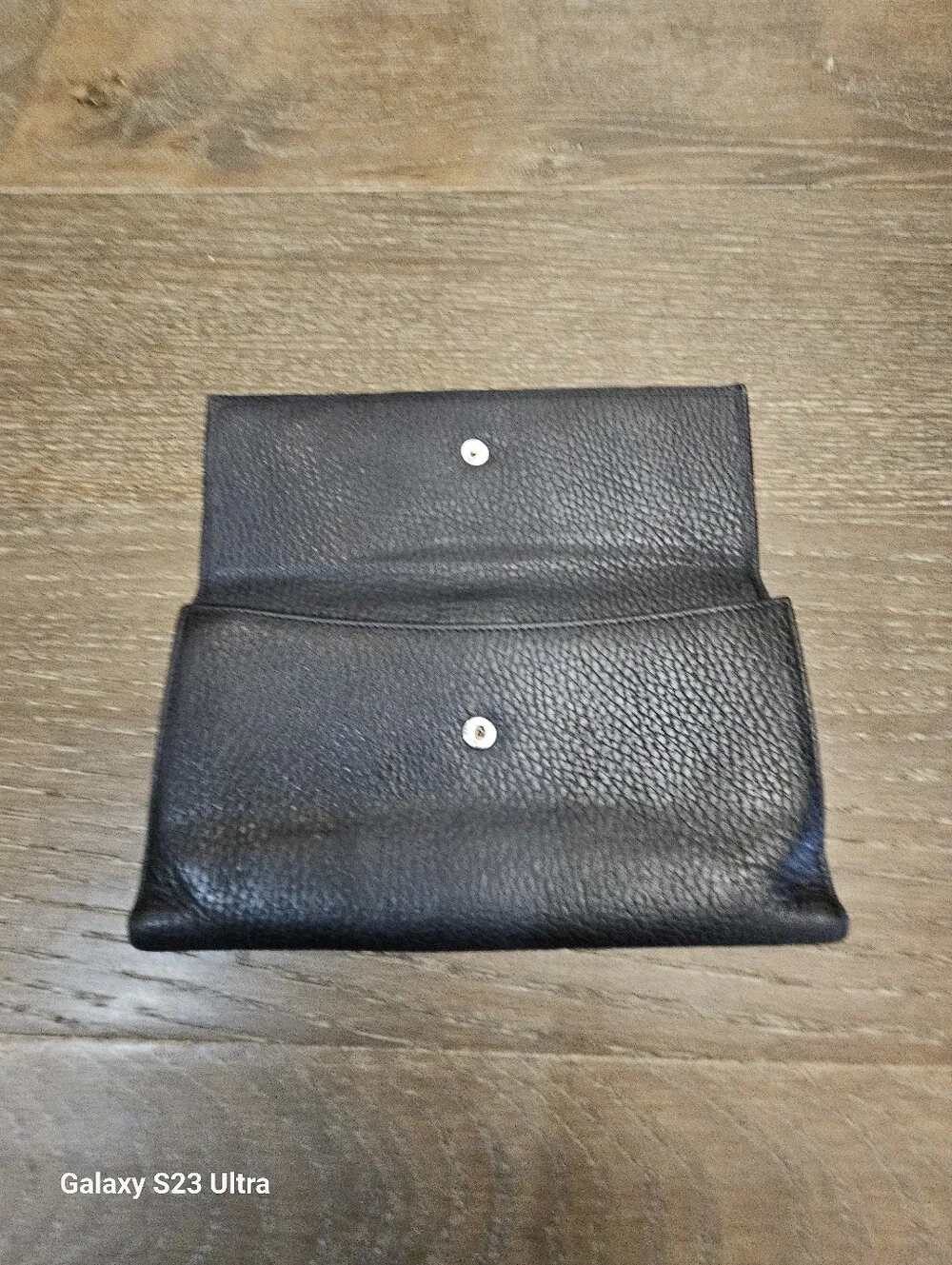 Burberry Black Leather Wallet
